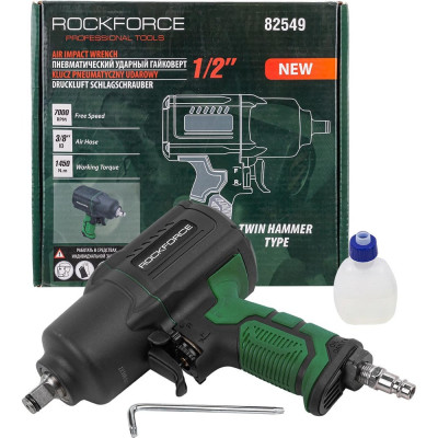 Ударный пневмогайковерт Rockforce Twin Hammer RF-82549