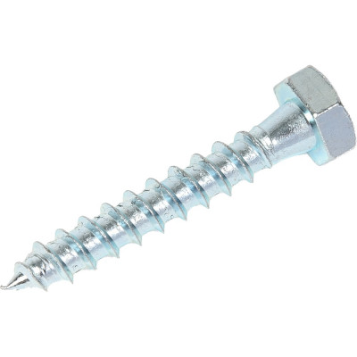 STARFIX Шуруп шестигранный 10x60 мм цинк DIN 571 2 штуки SMZ1-63731-2