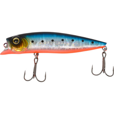 Strike Pro Razor Lip 90 цвет: A234-SBO-LU Blue Back Silver OB Fluo EG-207#A234-SBO-LU