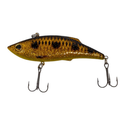 Strike Pro Rattle-N-Shad 75 цвет: JV009F Spotted Bullhead JL-027S#JV009F