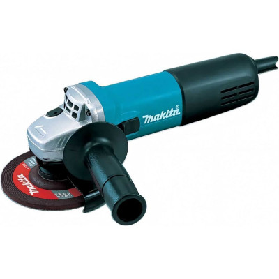 Makita УШМ,ф125мм,840Вт,11000об\м, плавный пуск, антирестарт 1.8кг 9558HNRZ