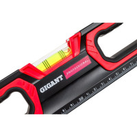 Gigant Professional Уровень алюминиевый магнитный, 600 мм, 3 глазка, фрезерованный GPGW-60-3