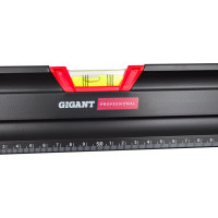 Gigant Professional Уровень алюминиевый магнитный, 1000 мм, 3 глазка GPGW-100-2