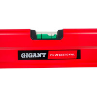 Gigant Professional Уровень алюминиевый магнитный, 1000 мм, 3 глазка, фрезерованный GPGW-100-1