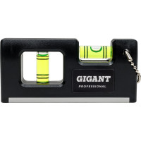 Gigant Professional Магнитный компактный уровень, 100 мм, 2 глазка GPGW-10-1