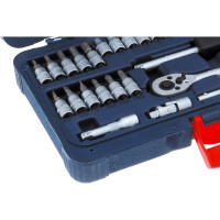 Универсальный набор инструментов Станкоимпорт на 1/4" 28 предметов CS-2028PMQ