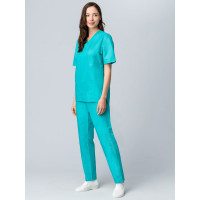 Смесовый костюм хирурга Факел бирюзовый, р. 60-62, 182-188 см 87451859.012