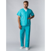 Смесовый костюм хирурга Факел бирюзовый, р. 60-62, 182-188 см 87451859.012