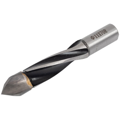 Сверло присадочное усиленное сквозное (11x70 мм; S=10x20 мм; RH) ROTIS 422.1170R