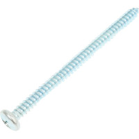 Саморез ZAMETAL 4,8х70 с полукруг. гол., крест шлиц, DIN 7981 оц., 200 шт ZA101883