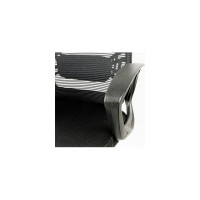 Кресло руководителя Helmi HL-E30 Ergo LT регулируемые подголовник и поясничный упор, ткань черная 284604