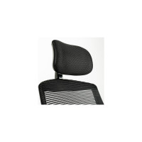 Кресло руководителя Helmi HL-E30 Ergo LT регулируемые подголовник и поясничный упор, ткань черная 284604