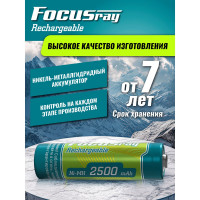Аккумулятор Focusray 2500 mAH AA 622258