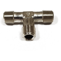 Тройник (1/8"M-1/8"M-1/8"M) Camozzi 2080 1/8