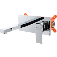 Смеситель для раковины Orange Lutz хром M04-722cr