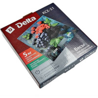 Настольные электронные весы Delta KCE-51 Ягодный микс : 5 кг, стекло 0R-00002782