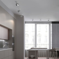 Встраиваемый светильник Elektrostandard 9925 LED, 8W, 4200К серебро a053736