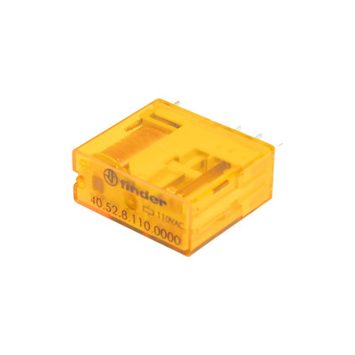 Миниатюрное реле Finder 2 перекидных контакта 8А, 110В AC, 405281100000