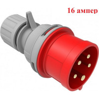 Удлинитель-шнур ЭНАРГИТ 380 Вольт КГ 5х1,5 ГОСТ 1 розетка 20 метров ip 44 КГ515-20-1-44