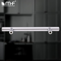 Ручка-рейлинг MF d=12 mm 96/146, матовый хром 11140v