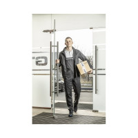 Футболка-поло HOEGERT TECHNIK TOBIAS хлопковая, белая, р. S /48/ HT5K418-S