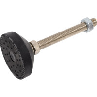 Шарнирная регулируемая опора UnitMC 60хМ12х100 (основание PA66, винт сталь) 400201 60xM12x100