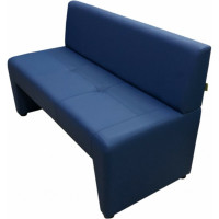 Диван Мягкий офис Ритм двухместный синий РТ201СН