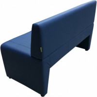 Диван Мягкий офис Ритм двухместный синий РТ201СН