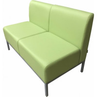 Диван Мягкий офис Компакт двухместный салатовый МТКОМ201СЛТ