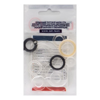 Набор сантехнических прокладок для смесителя СТМ Сантехник №2 силикон SPSM0SET