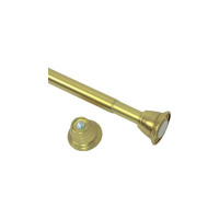 Карниз для ванной комнаты Bath Plus 122Х218 DECOR COLLEC матовое золото DC008