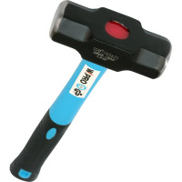 Кувалда WIPRO 4 ibs, двухкомпонентная рукоятка фиберглас + ПВХ и ТПР 0505-1800