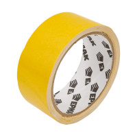 Двухсторонняя клейкая лента ЕРМАК 38 мм х 10 м, полипропилен, инд. упаковка 669-191