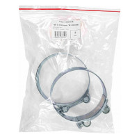 Одноболтовый силовой хомут NOVOCRAFT 98-103 мм, цинк, уп. 2 шт. RZN098103002