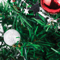 Новогодняя декоративная искусственная ель Золотая сказка 30 см, ПВХ 591322