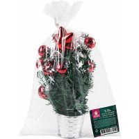 Новогодняя декоративная искусственная ель Золотая сказка 30 см, ПВХ 591322