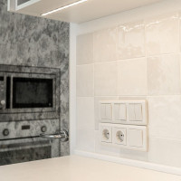 Одноклавишный проходной выключатель WERKEL W1112013 перламутровый рифленый a051178