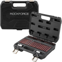 Набор бит 1/2"&1/4"&3/8"DR TORX 40 предметов с держателями PREMIUM Rockforce RF-4401D(28675)