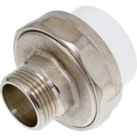 Комбинированная муфта РВК разъемная, раструбная ПП D32-3/4 НР 020575