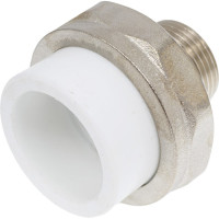 Комбинированная муфта РВК разъемная, раструбная ПП D32-3/4 НР 020575