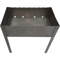 Разборный мангал Петромаш 50x30x45 см, сталь 0.8 мм 61562