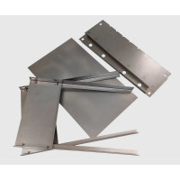 Разборный мангал Петромаш 50x30x45 см, сталь 0.8 мм 61562