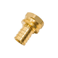 Муфта с накидной гайкой One Plus 25х3/4 ВР аксиальная rx надвижная, для труб Pex 3504023066