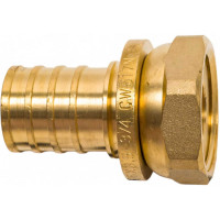 Муфта с накидной гайкой One Plus 25х3/4 ВР аксиальная rx надвижная, для труб Pex 3504023066