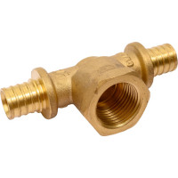 Тройник One Plus 16х1/2х16 ВР аксиальный rx надвижной, для труб сшитого полиэтилена Pex 3204023132 3504023068