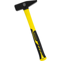 Слесарный молоток Berger BG кованый, фиберглассовая рукоятка, 800 г BG1515