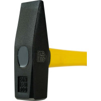 Слесарный молоток Berger BG кованый, фиберглассовая рукоятка, 800 г BG1515