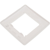 Рамка для розеток и выключателей ЭРА Серия 12 12510115 на 1 пост, Сатин, перламутр Б0052508