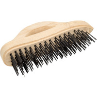 Щетка по металлу Forsage ручная в деревянном корпусе с П-образной рукояткой 17405 F-340115227