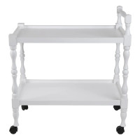 Сервировочный стол Мебелик Бридж белый 2756